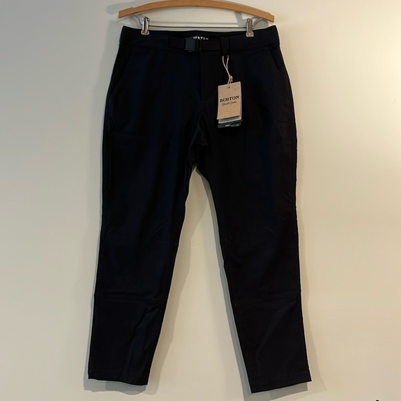 NWT NEW BURTON Women’s 29 Ridge Pant Black Water Resistant Outdoor Athletic - Picture 2 of 16